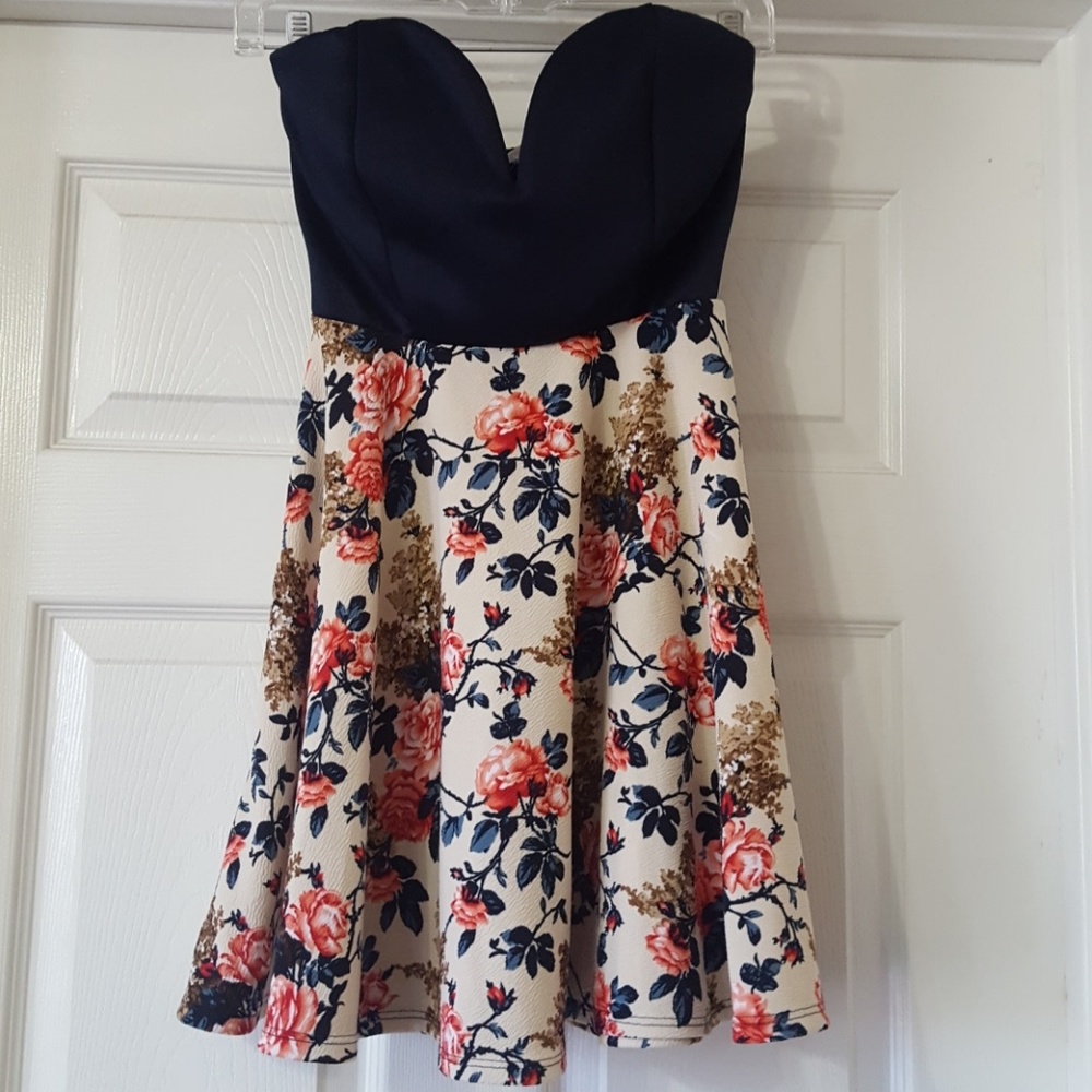 Floral sun dress